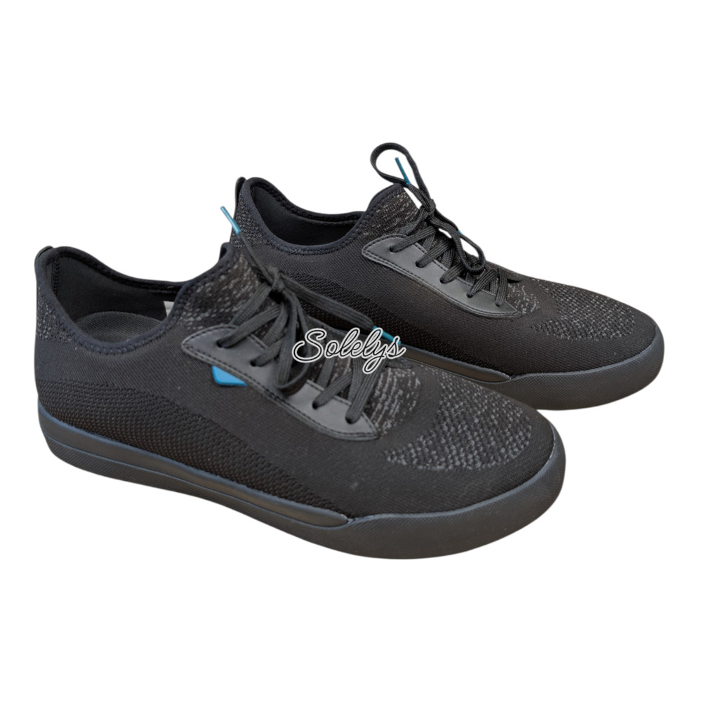 Vessi Weekend Classic Mens Size 13 Asphalt Black Waterproof Walking Travel Shoe